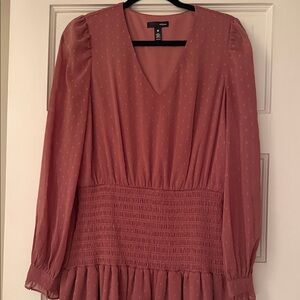 Aqua Pink Mini Dress